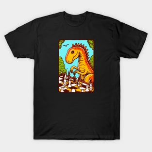 Dinosaur Checkmate T-Shirt